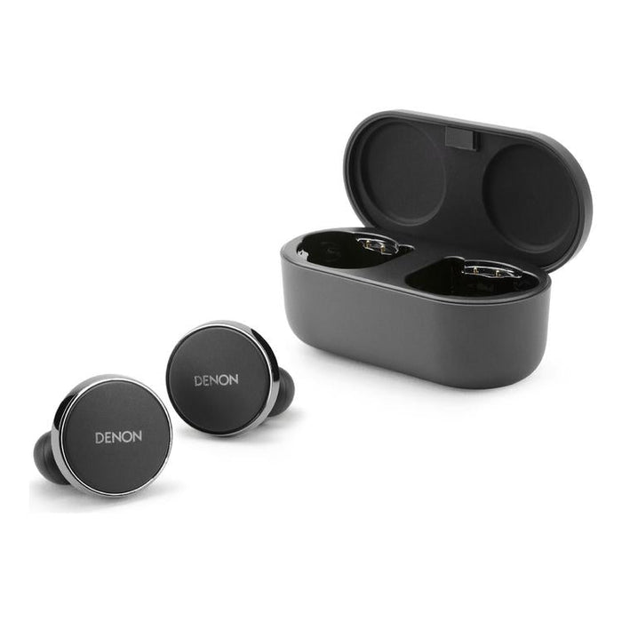 Denon PERL PRO | Écouteurs intra-auriculaires - Sans fil - Bluetooth - Technologie Masimo Adaptive Acoustic - Noir-Sonxplus Sorel