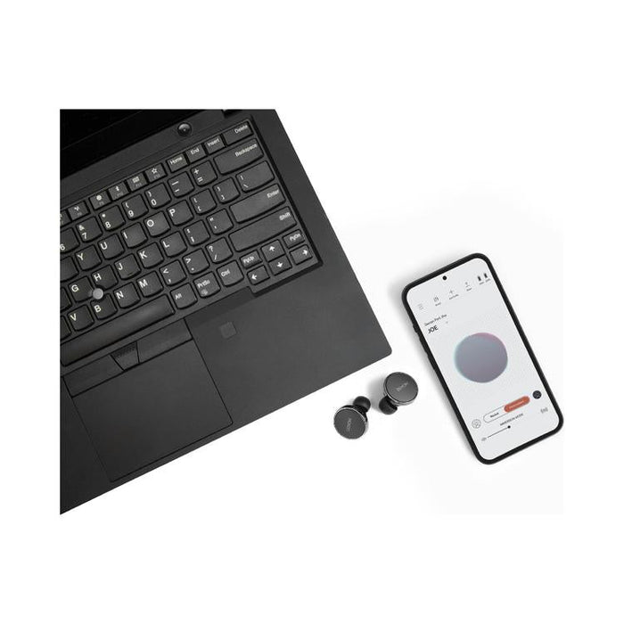 Denon PERL PRO | Écouteurs intra-auriculaires - Sans fil - Bluetooth - Technologie Masimo Adaptive Acoustic - Noir-Sonxplus Sorel