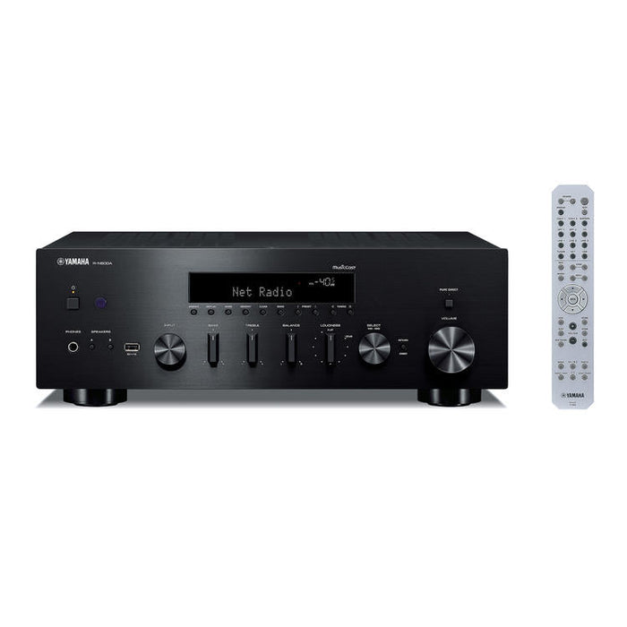 Yamaha R-N600A | Récepteur réseau/stéréo - MusicCast - Bluetooth - Wi-Fi - AirPlay 2 - Noir-Sonxplus Sorel