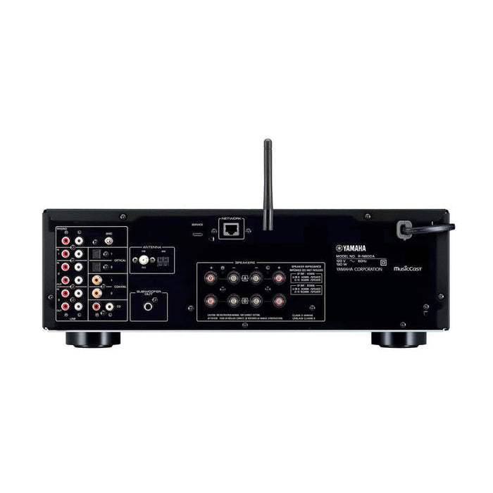 Yamaha R-N600A | Récepteur réseau/stéréo - MusicCast - Bluetooth - Wi-Fi - AirPlay 2 - Argent-Sonxplus Sorel