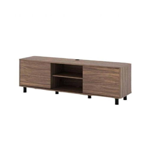 Sonora S20V65MB | Meuble téléviseur - 65" de large - 2 Armoires - Brun moyen-Sonxplus Sorel