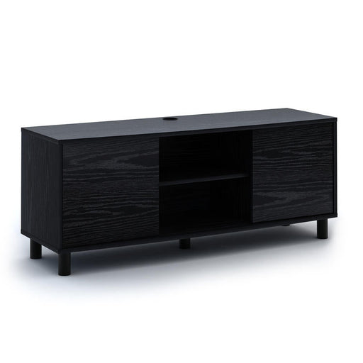 Sonora S20V55N | Meuble Téléviseur - 55" de large - 2 Armoires - Noir-Sonxplus Sorel