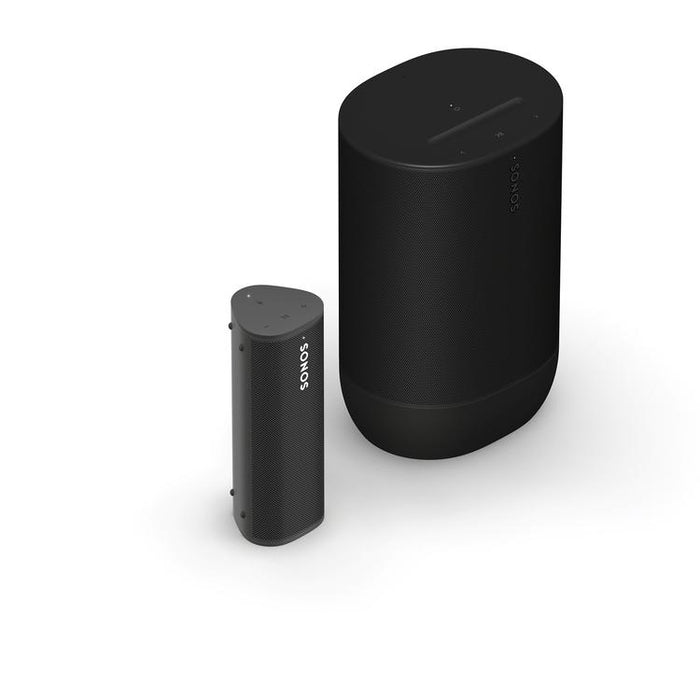 Sonos | Ensemble portatif incluant le Roam et le Move 2 - Noir-Sonxplus Sorel