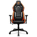 Cougar Hotrod | Chaise de jeu - Dossier multizones - Accoudoir réglable en 3D - Orange-Sonxplus Sorel