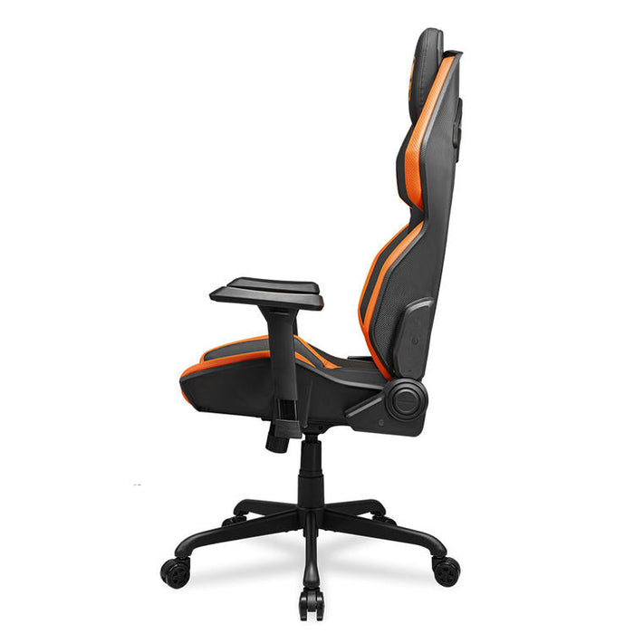 Cougar Hotrod | Chaise de jeu - Dossier multizones - Accoudoir réglable en 3D - Orange-Sonxplus Sorel