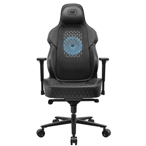 Cougar NxSys Aero | Chaise de jeu - Ventilateur de 200mm intégré - Siège baquet festonné - Noir-Sonxplus Sorel