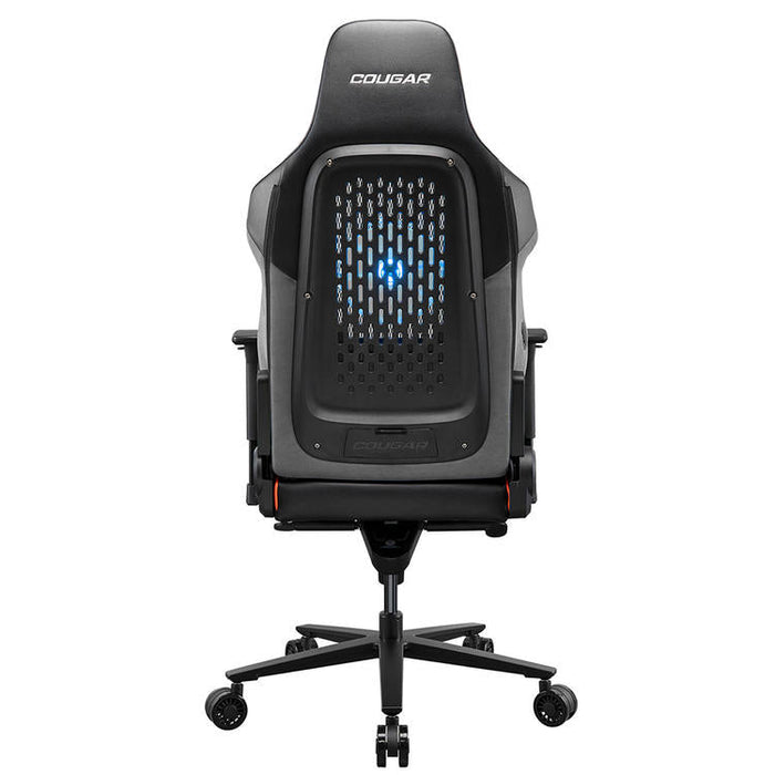 Cougar NxSys Aero | Chaise de jeu - Ventilateur de 200mm intégré - Siège baquet festonné - Orange-Sonxplus Sorel
