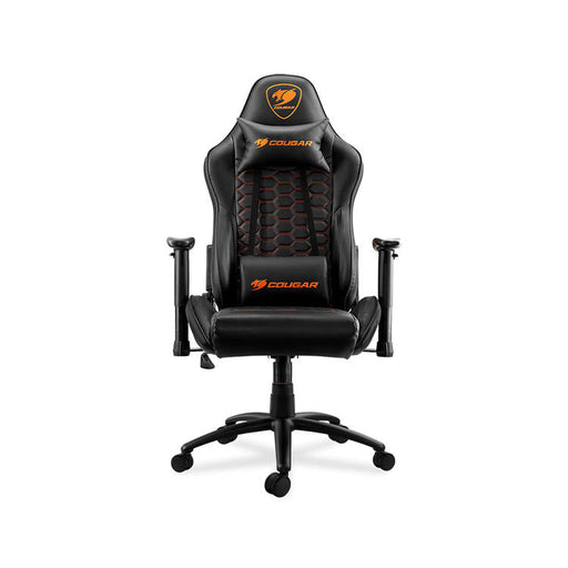 Cougar Outrider | Chaise de jeu - Inclinaison jusqu'à 180 degrés - Logo brodé - Noir-Sonxplus Sorel
