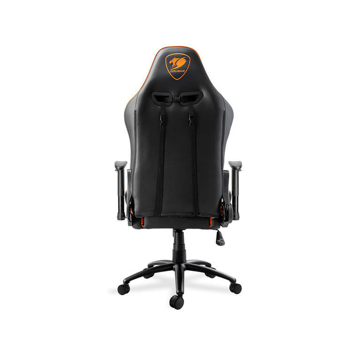 Cougar Outrider | Chaise de jeu - Inclinaison jusqu'à 180 degrés - Logo brodé - Orange-Sonxplus Sorel