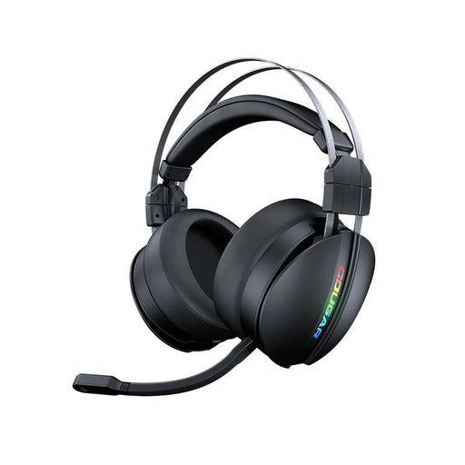 Cougar Omnes Essential | Casque de jeu sans fil - Microphone intégré - Éclairage RGB - Noir-Sonxplus Sorel