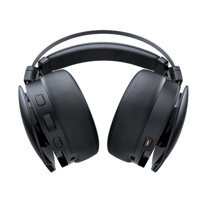 Cougar Omnes Essential | Casque de jeu sans fil - Microphone intégré - Éclairage RGB - Noir-Sonxplus Sorel