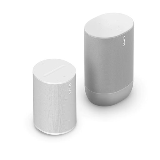 Sonos | Ensemble intérieur-extérieur - Era 100 et Move 2 - Blanc-Sonxplus Sorel