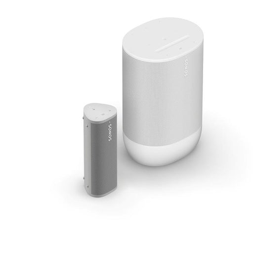 Sonos | Ensemble portatif incluant le Roam et le Move 2 - Blanc-Sonxplus Sorel