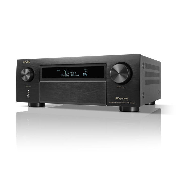 Denon AVRX6800H | Récepteur AV 11.4 canaux - Cinéma maison - 3D - 8K - HEOS - Noir-Sonxplus Sorel