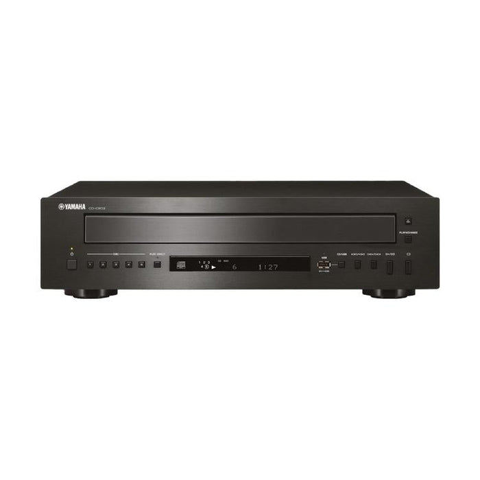 Yamaha CD-C603 | Lecteur CD Multiple - 5 disques - Lecture USB - Pure Direct - Noir-Sonxplus Sorel