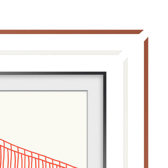 Samsung VG-SCFA65TRCZA | Contour pour téléviseur 65" The Frame - Rouge Brique-Sonxplus Sorel