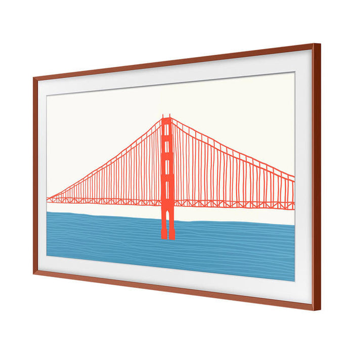 Samsung VG-SCFA65TRCZA | Contour pour téléviseur 65" The Frame - Rouge Brique-Sonxplus Sorel