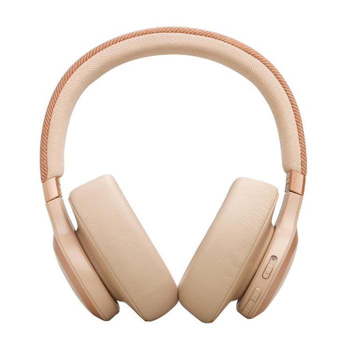 JBL Live 770NC | Écouteurs circum-auriculaires - Sans fil - Bluetooth - Sable-Sonxplus Sorel