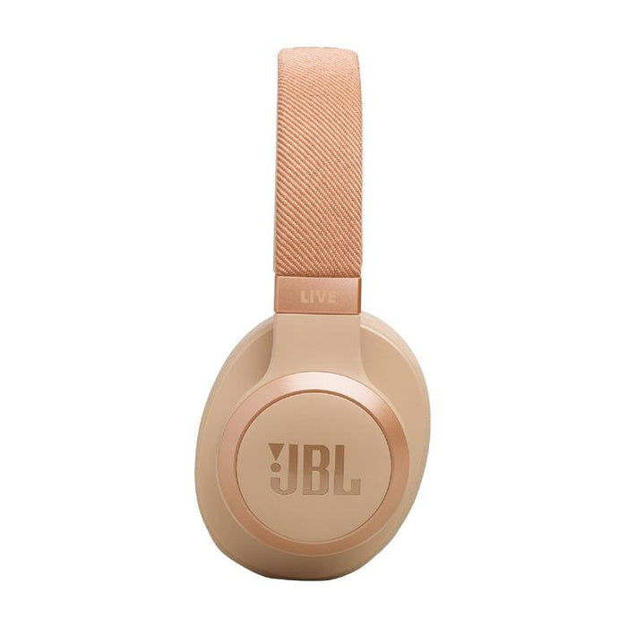 JBL Live 770NC | Écouteurs circum-auriculaires - Sans fil - Bluetooth - Sable-Sonxplus Sorel