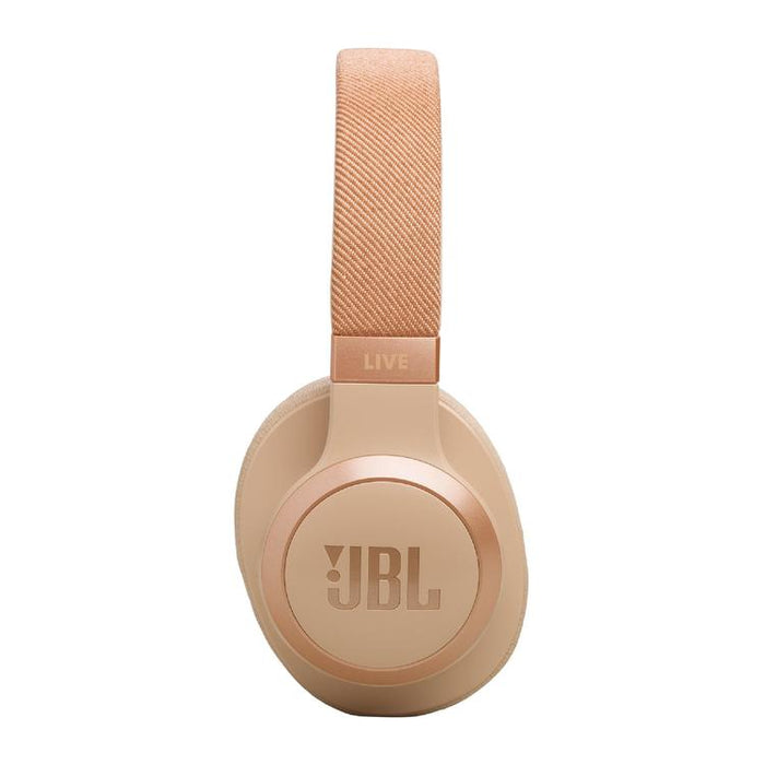 JBL Live 770NC | Écouteurs circum-auriculaires - Sans fil - Bluetooth - Sable-Sonxplus Sorel