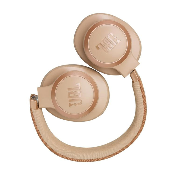 JBL Live 770NC | Écouteurs circum-auriculaires - Sans fil - Bluetooth - Sable-Sonxplus Sorel