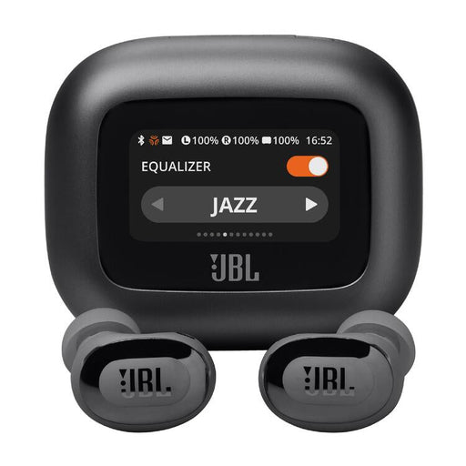 JBL Live Buds 3 | Écouteurs intra-auriculaires - Écran tactile LED 1,45" - Bluetooth - Noir-Sonxplus Sorel