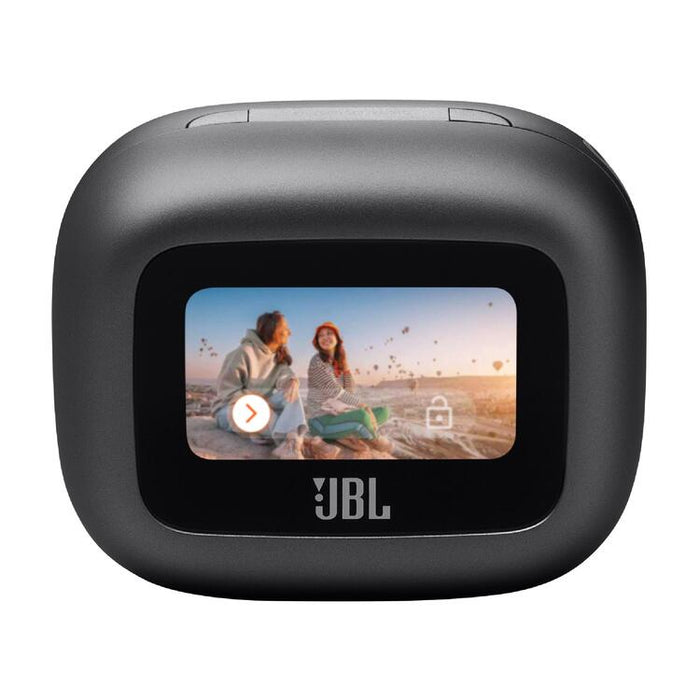 JBL Live Buds 3 | Écouteurs intra-auriculaires - Écran tactile LED 1,45" - Bluetooth - Noir-Sonxplus Sorel