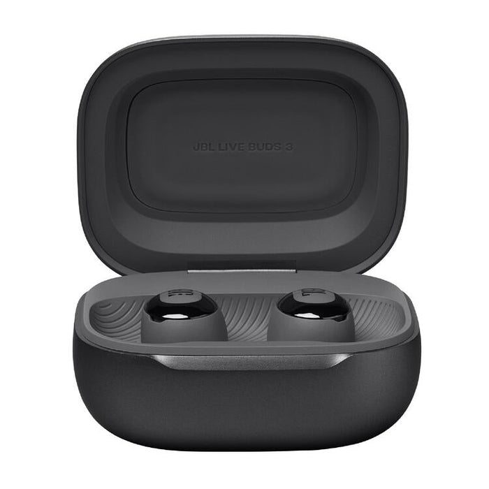 JBL Live Buds 3 | Écouteurs intra-auriculaires - Écran tactile LED 1,45" - Bluetooth - Noir-Sonxplus Sorel