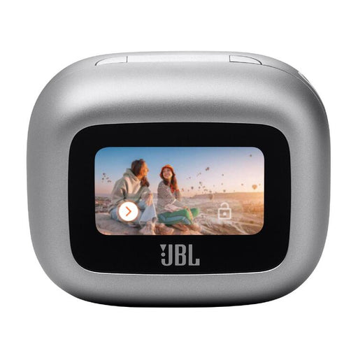 JBL Live Buds 3 | Écouteurs intra-auriculaires - Écran tactile LED 1,45" - Bluetooth - Argent-Sonxplus Sorel