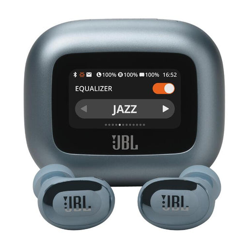 JBL Live Buds 3 | Écouteurs intra-auriculaires - Écran tactile LED 1,45" - Bluetooth - Bleu-Sonxplus Sorel