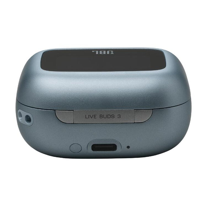 JBL Live Buds 3 | Écouteurs intra-auriculaires - Écran tactile LED 1,45" - Bluetooth - Bleu-Sonxplus Sorel
