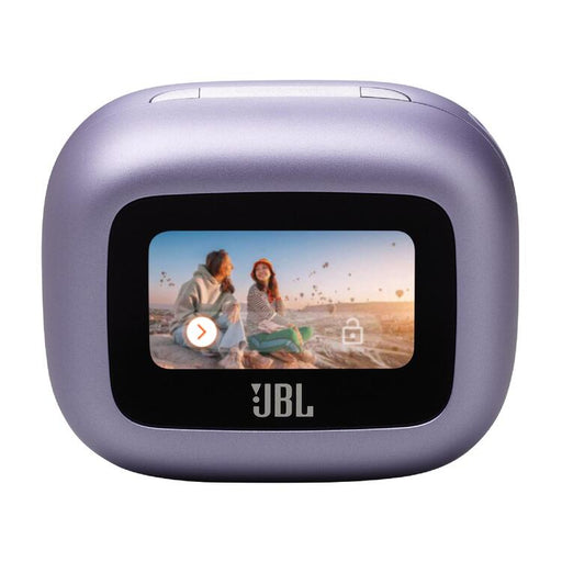 JBL Live Buds 3 | Écouteurs intra-auriculaires - Écran tactile LED 1,45" - Bluetooth - Mauve-Sonxplus Sorel