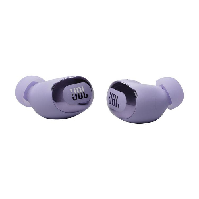 JBL Live Buds 3 | Écouteurs intra-auriculaires - Écran tactile LED 1,45" - Bluetooth - Mauve-Sonxplus Sorel