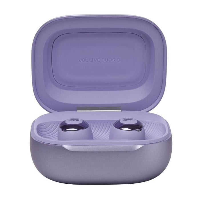 JBL Live Buds 3 | Écouteurs intra-auriculaires - Écran tactile LED 1,45" - Bluetooth - Mauve-Sonxplus Sorel