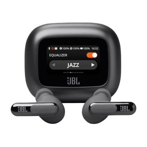 JBL Live Beam 3 | Écouteurs intra-auriculaires - Écran tactile LED 1,45" - Noir-Sonxplus Sorel