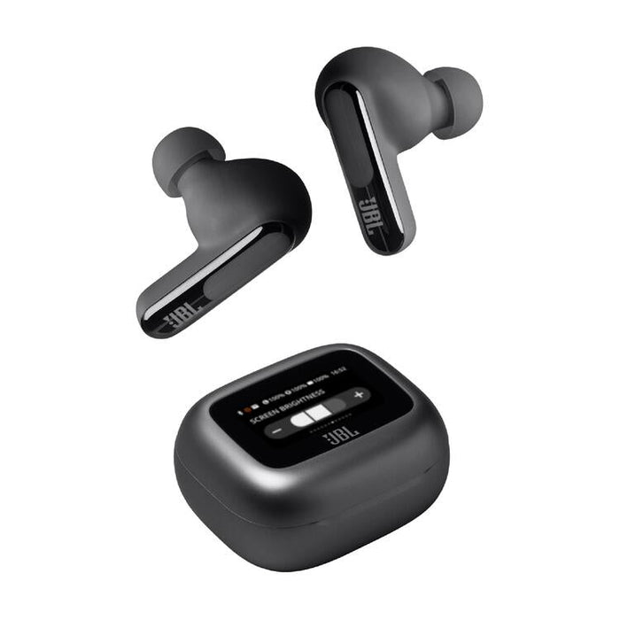JBL Live Beam 3 | Écouteurs intra-auriculaires - Écran tactile LED 1,45" - Noir-Sonxplus Sorel