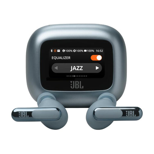JBL Live Beam 3 | Écouteurs intra-auriculaires - Écran tactile LED 1,45" - Bleu-Sonxplus Sorel