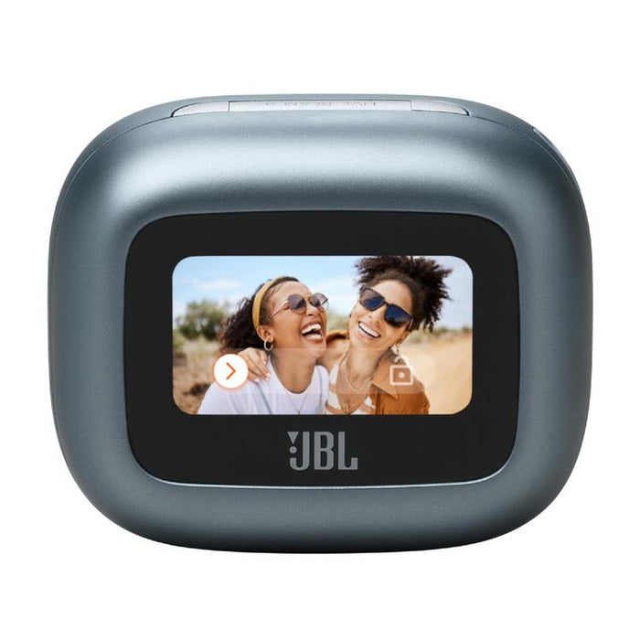 JBL Live Beam 3 | Écouteurs intra-auriculaires - Écran tactile LED 1,45" - Bleu-Sonxplus Sorel