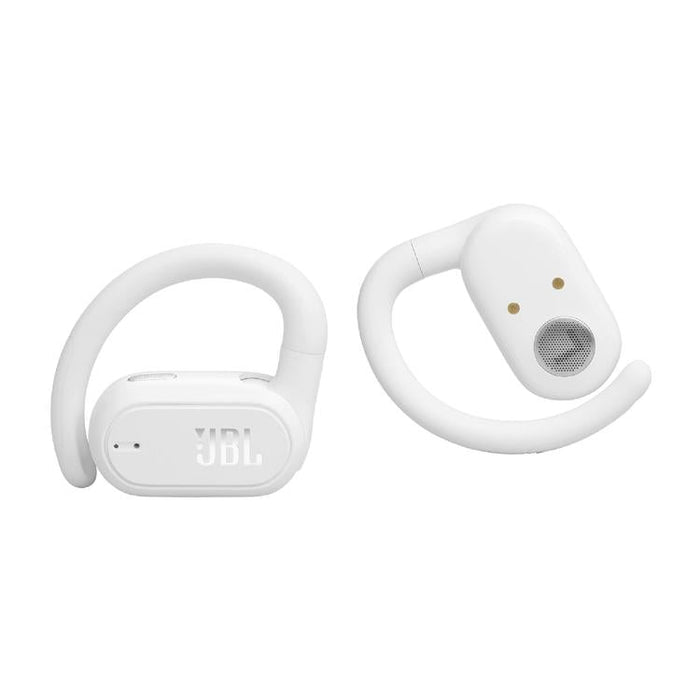 JBL Soundgear Sense | Écouteurs sportifs à conduction - Bluetooth - Blanc-Sonxplus Sorel