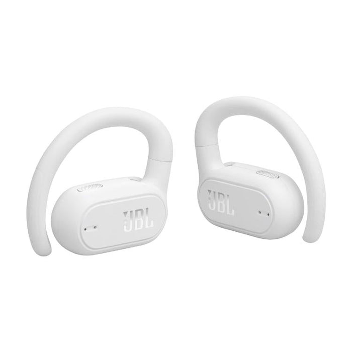 JBL Soundgear Sense | Écouteurs sportifs à conduction - Bluetooth - Blanc-Sonxplus Sorel
