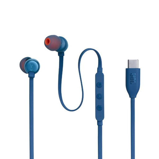 JBL Tune 310C | Écouteurs intra-auriculaires - Filaire - USB-C - Télécommande 3 boutons - Bleu-Sonxplus Sorel