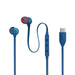 JBL Tune 310C | Écouteurs intra-auriculaires - Filaire - USB-C - Télécommande 3 boutons - Bleu-Sonxplus Sorel