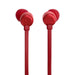 JBL Tune 310C | Écouteurs intra-auriculaires - Filaire - USB-C - Télécommande 3 boutons - Rouge-Sonxplus Sorel