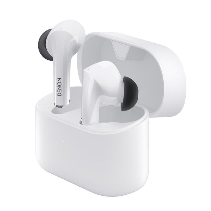 Denon AHC830NCW | Écouteurs sans fil - Intra-auriculaires - Réduction active du bruit - Blanc-Sonxplus Sorel