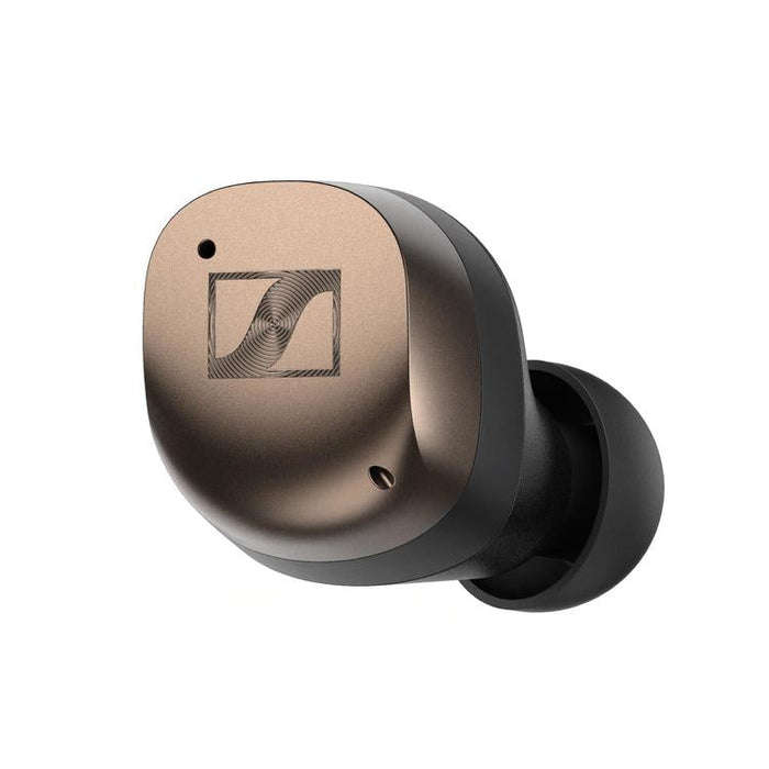 Sennheiser MOMENTUM True Wireless 4 | Écouteurs intra-auriculaires - Sans fil - Réduction adaptative du bruit - Noir/Cuivre-Sonxplus Sorel