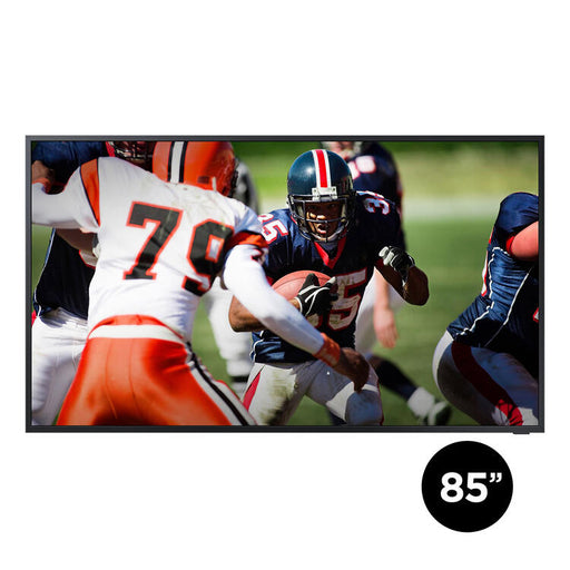 Samsung QN85LST9CAFXZC | Téléviseur extérieur QLED 85" The Terrace - Protection solaire directe - Résistant aux intempéries - 4K Ultra HD-Sonxplus Sorel