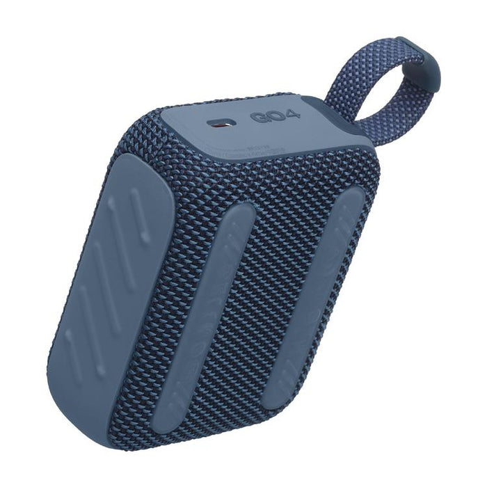 JBL GO 4 | Mini haut-parleur portable - Bluetooth - IP67 - Bleu-Sonxplus Sorel