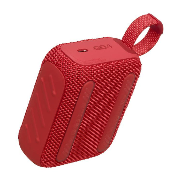JBL GO 4 | Mini haut-parleur portable - Bluetooth - IP67 - Rouge-Sonxplus Sorel