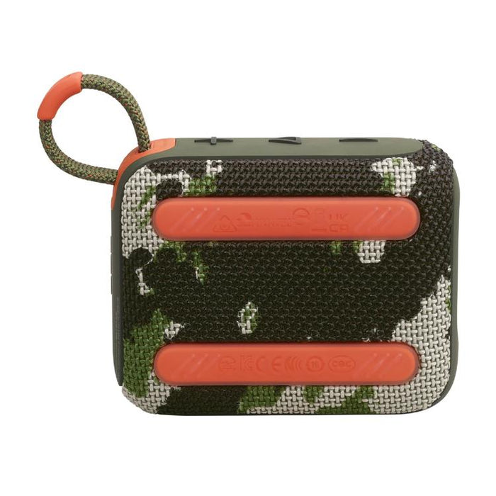 JBL GO 4 | Mini haut-parleur portable - Bluetooth - IP67 - Camouflage-Sonxplus Sorel