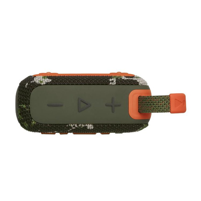 JBL GO 4 | Mini haut-parleur portable - Bluetooth - IP67 - Camouflage-Sonxplus Sorel